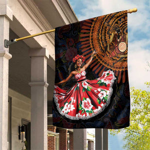Ladies Sega Dance Garden Flag Paisley Mix African Pattern