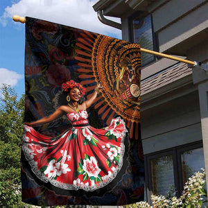Ladies Sega Dance Garden Flag Paisley Mix African Pattern