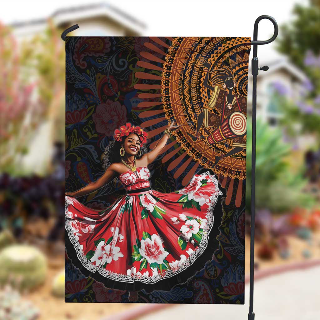 Ladies Sega Dance Garden Flag Paisley Mix African Pattern