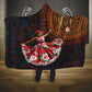 Ladies Sega Dance Hooded Blanket Paisley Mix African Pattern