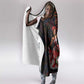 Ladies Sega Dance Hooded Blanket Paisley Mix African Pattern