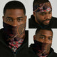Ladies Sega Dance Neck Gaiter Paisley Mix African Pattern LT15