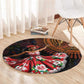 Ladies Sega Dance Round Carpet Paisley Mix African Pattern