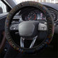 Ladies Sega Dance Steering Wheel Cover Paisley Mix African Pattern
