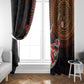 Ladies Sega Dance Window Curtain Paisley Mix African Pattern