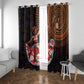 Ladies Sega Dance Window Curtain Paisley Mix African Pattern