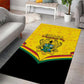 Afro Ghana Area Rug 68th Anniversary Independence
