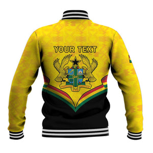 Personalised Afro Ghana Baseball Jacket 68th Anniversary Independence