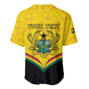 Personalised Afro Ghana Baseball Jersey 68th Anniversary Independence