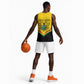 Personalised Afro Ghana Basketball Jersey 68th Anniversary Independence - African Pride