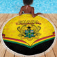 Afro Ghana Beach Blanket 68th Anniversary Independence
