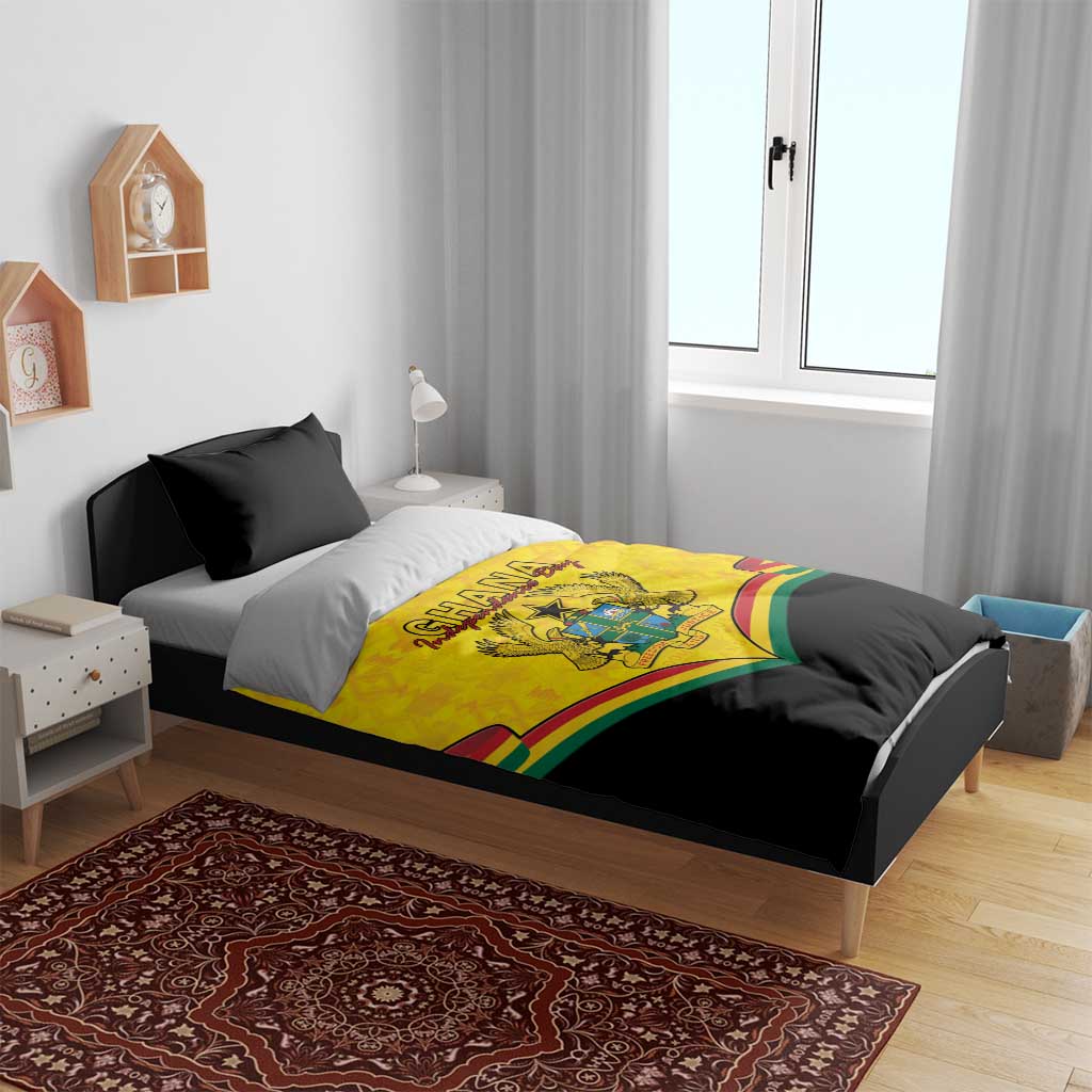 Afro Ghana Bedding Set 68th Anniversary Independence