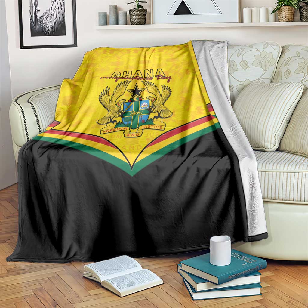 Afro Ghana Blanket 68th Anniversary Independence