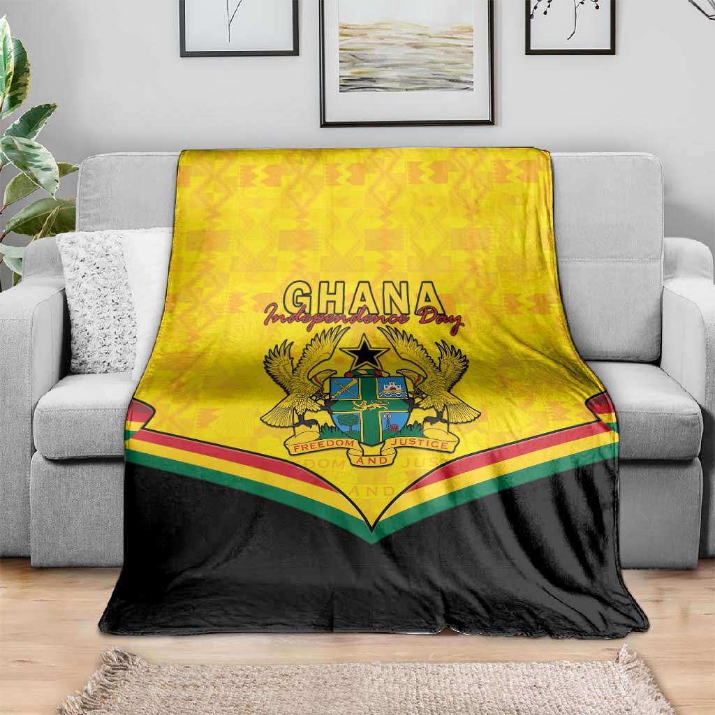 Afro Ghana Blanket 68th Anniversary Independence