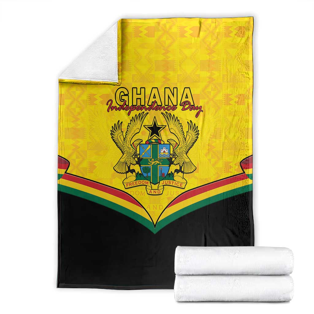 Afro Ghana Blanket 68th Anniversary Independence