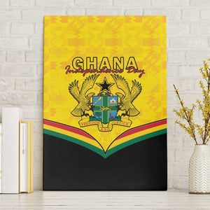 Afro Ghana Canvas Wall Art 68th Anniversary Independence