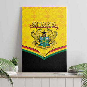 Afro Ghana Canvas Wall Art 68th Anniversary Independence