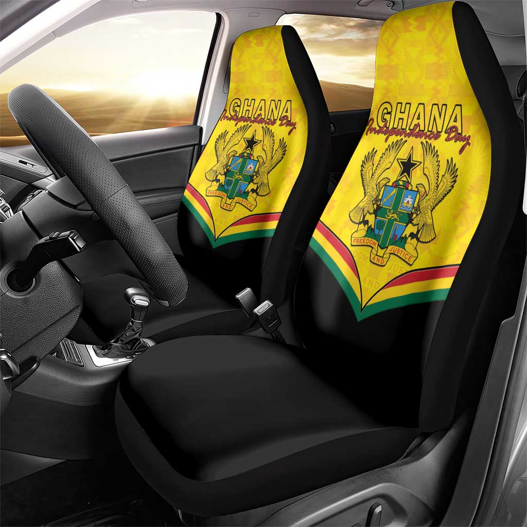Afro Ghana Car Seat Cover 68th Anniversary Independence