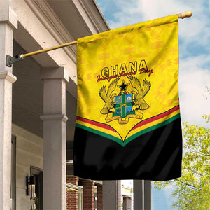 Afro Ghana Garden Flag 68th Anniversary Independence