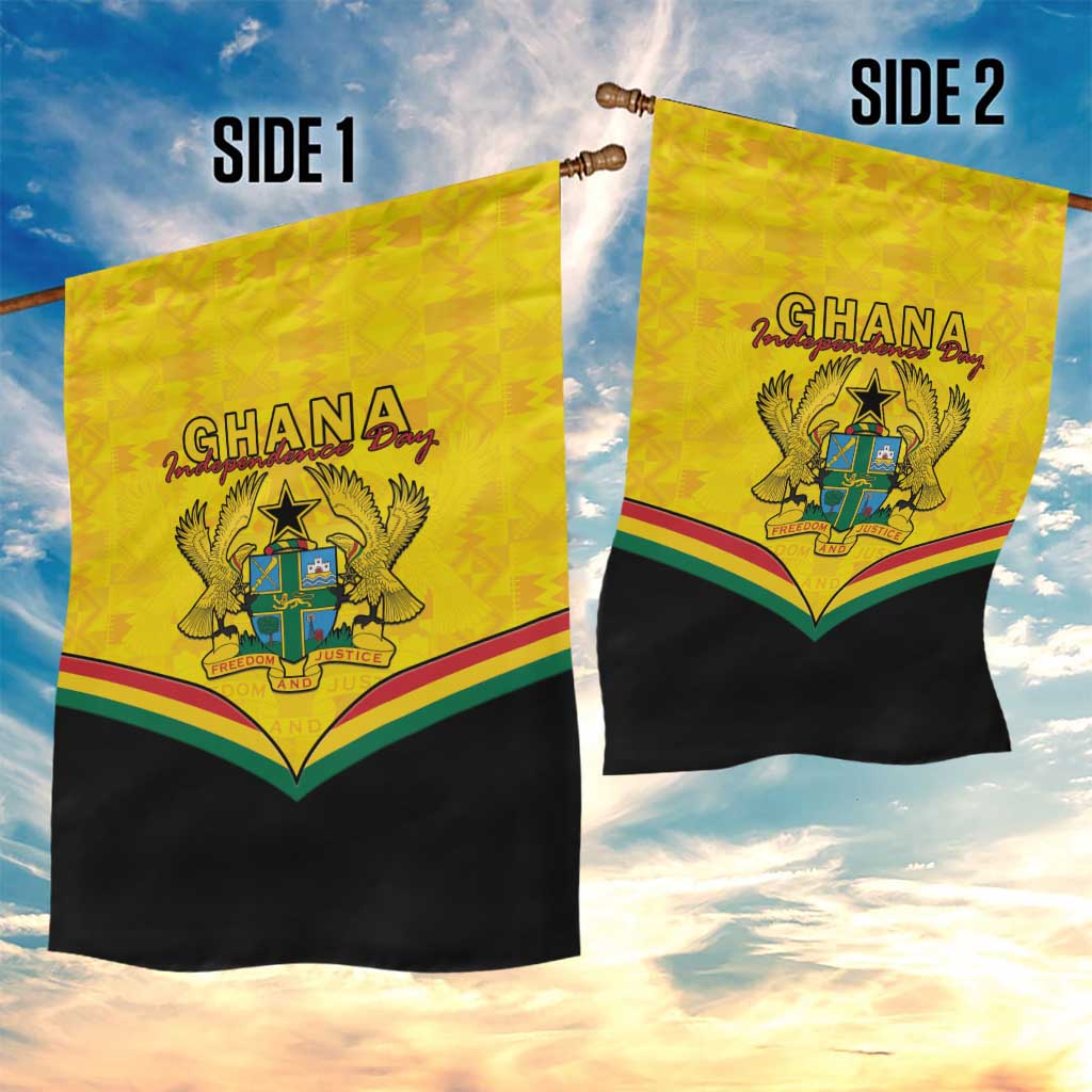 Afro Ghana Garden Flag 68th Anniversary Independence