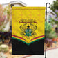 Afro Ghana Garden Flag 68th Anniversary Independence