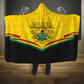 Afro Ghana Hooded Blanket 68th Anniversary Independence