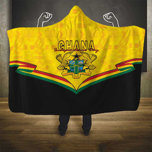 Afro Ghana Hooded Blanket 68th Anniversary Independence