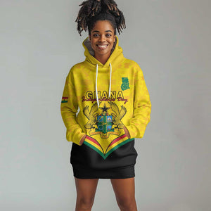Personalised Afro Ghana Hoodie Dress 68th Anniversary Independence
