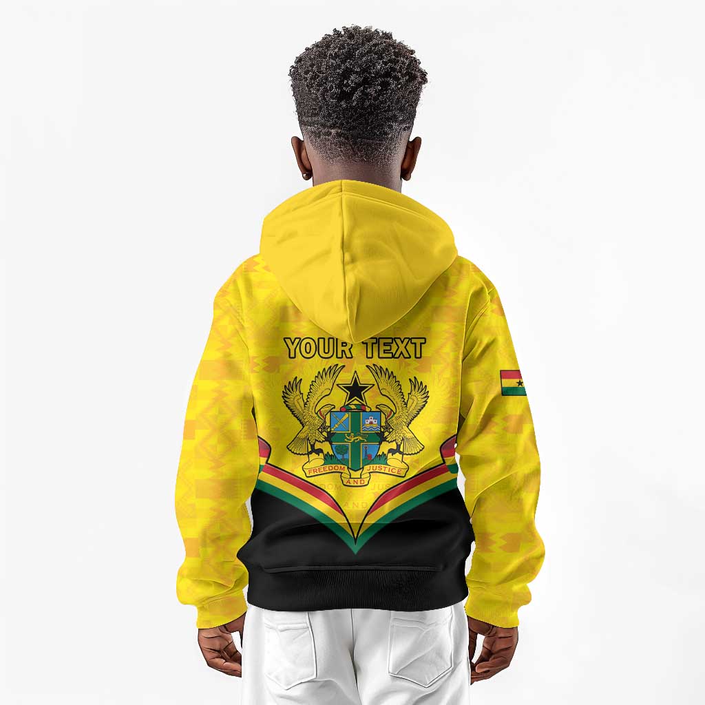 Personalised Afro Ghana Kid Hoodie 68th Anniversary Independence
