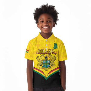 Personalised Afro Ghana Kid Polo Shirt 68th Anniversary Independence