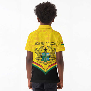 Personalised Afro Ghana Kid Polo Shirt 68th Anniversary Independence