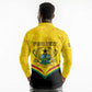 Personalised Afro Ghana Long Sleeve Polo Shirt 68th Anniversary Independence