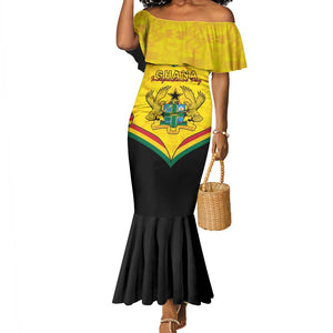 Personalised Afro Ghana Mermaid Dress 68th Anniversary Independence