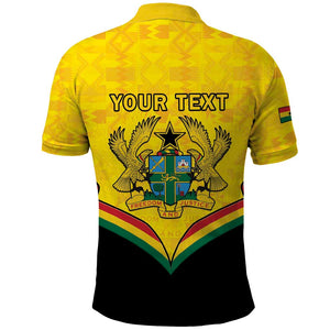 Personalised Afro Ghana Polo Shirt 68th Anniversary Independence