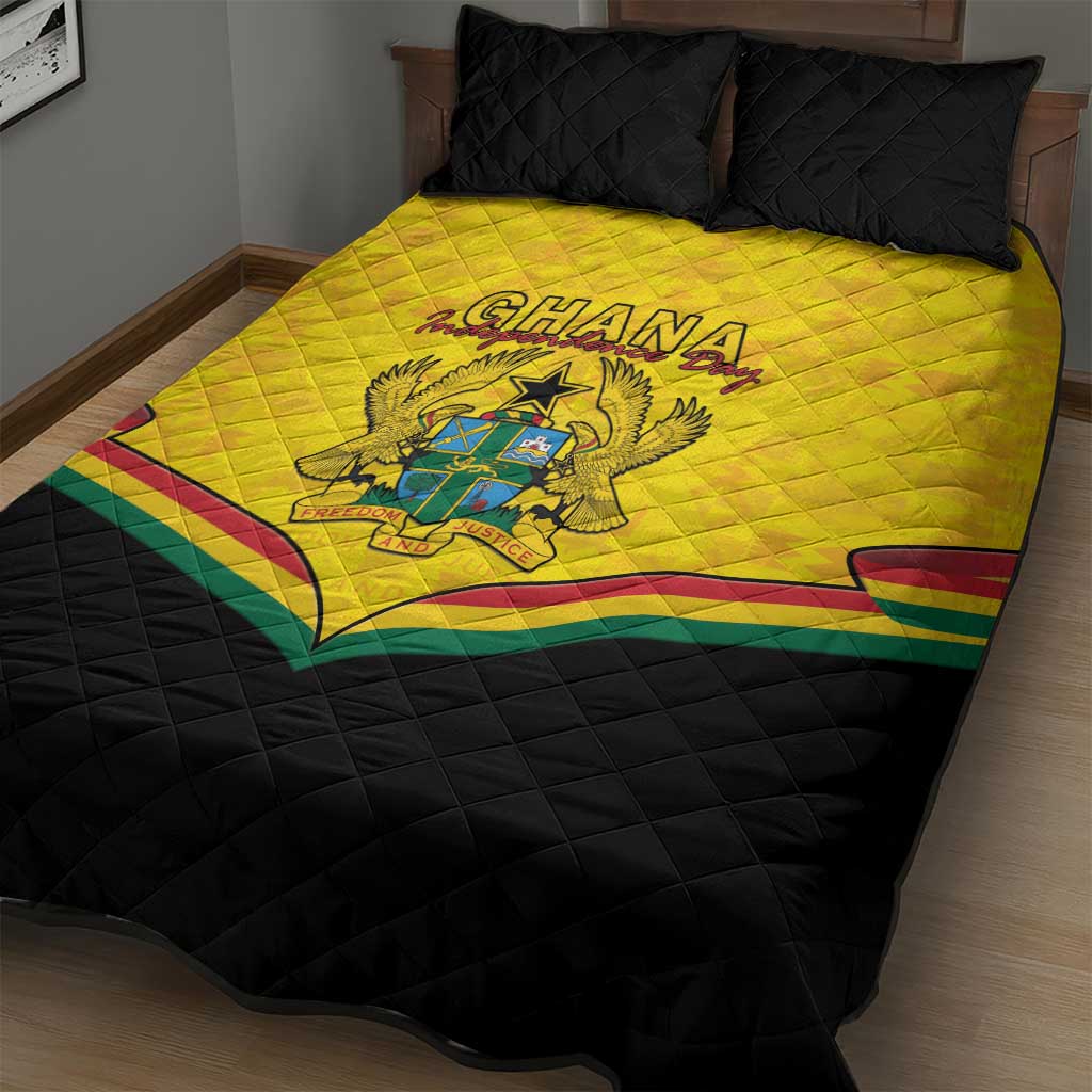 Afro Ghana Quilt Bed Set 68th Anniversary Independence