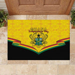 Afro Ghana Rubber Doormat 68th Anniversary Independence
