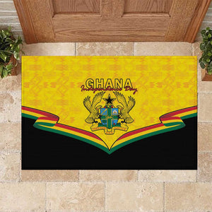 Afro Ghana Rubber Doormat 68th Anniversary Independence