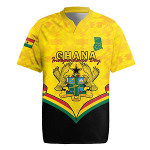 Personalised Afro Ghana Rugby Jersey 68th Anniversary Independence