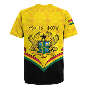 Personalised Afro Ghana Rugby Jersey 68th Anniversary Independence