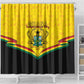 Afro Ghana Shower Curtain 68th Anniversary Independence