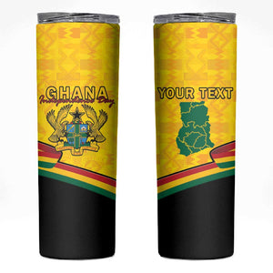 Personalised Afro Ghana Skinny Tumbler 68th Anniversary Independence