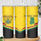 Personalised Afro Ghana Skinny Tumbler 68th Anniversary Independence
