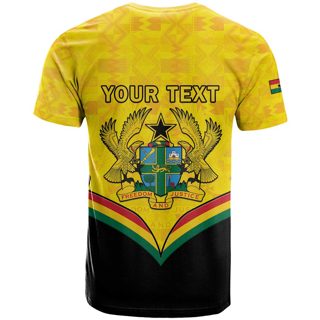 Personalised Afro Ghana T shirt 68th Anniversary Independence