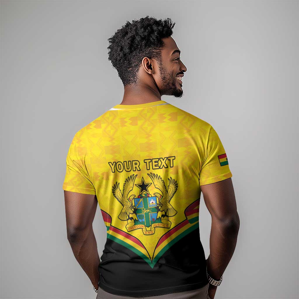 Personalised Afro Ghana T shirt 68th Anniversary Independence