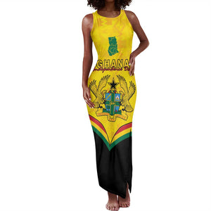 Personalised Afro Ghana Tank Maxi Dress 68th Anniversary Independence