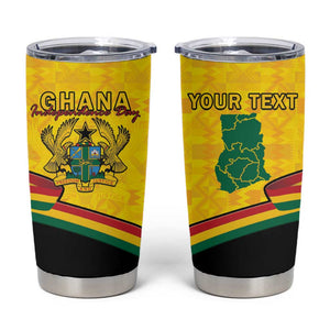 Personalised Afro Ghana Tumbler Cup 68th Anniversary Independence