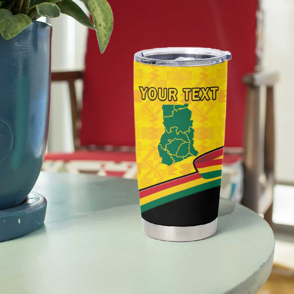Personalised Afro Ghana Tumbler Cup 68th Anniversary Independence
