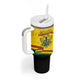 Personalised Afro Ghana Tumbler With Handle 68th Anniversary Independence