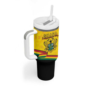 Personalised Afro Ghana Tumbler With Handle 68th Anniversary Independence