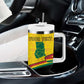 Personalised Afro Ghana Tumbler With Handle 68th Anniversary Independence